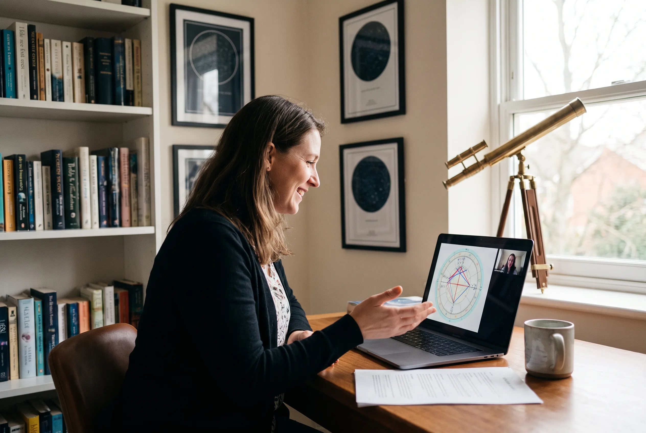 Online astrology reading